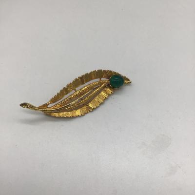 Gold leaf pin