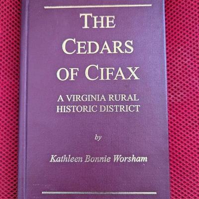 THE CEDARS OF CIFAX By Kathleen Bonnie Worsham - Hardcover author signed