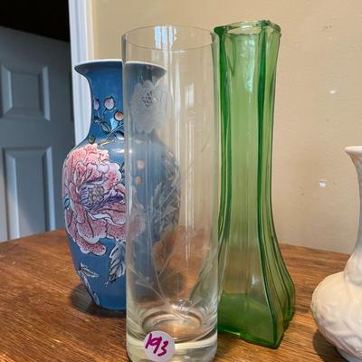 Lot of Assorted Vases
