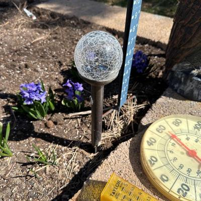 SNOW METER, RAIN GAUGE, THERMOMETER AND MORE