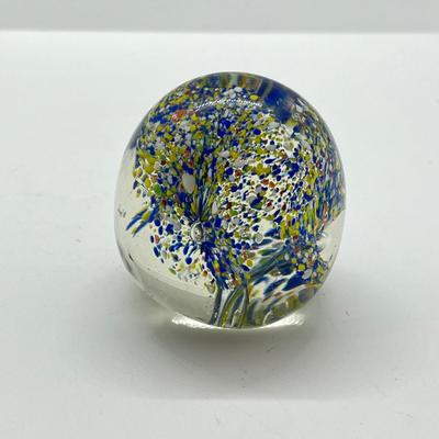 LOT 37K: Four Glass Paperweights