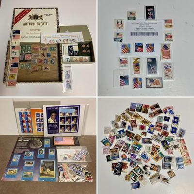 LOT 48 B: Vintage Stamp Collection: Various