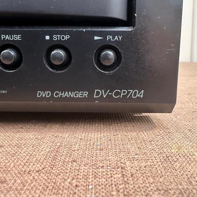 LOT 79K: ONKYO DVD Changer Model NO. DV-CP 704 & Technics Stereo Receiver Model No. SA-EX320