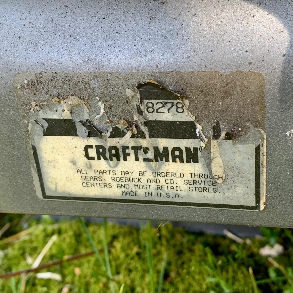 LOT 168 S Craftsman 5.0 HP/ 22" Weed trimmer