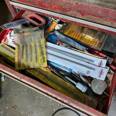 LOT 219G: Craftsman Toolbox All Contents Included
