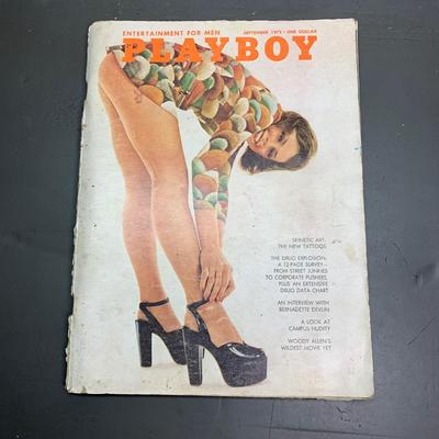 LOT 286 B: Vintage Hot Rod Magazines 1970's & September 1972 Playboy