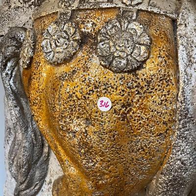 Vintage Chinese Wall-Sculpture