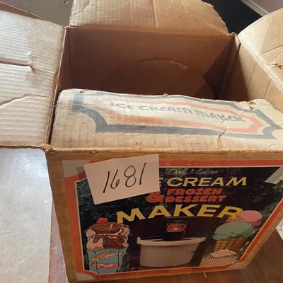 Dolly Madison Ice Cream Maker
