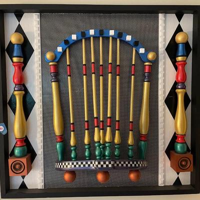Original Tom Roddy Mixed Media Folk Art