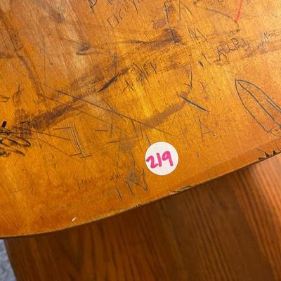Grafitti School Desk