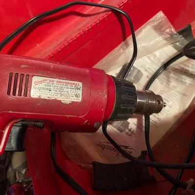 Milwaukee Battery Driver and Drill