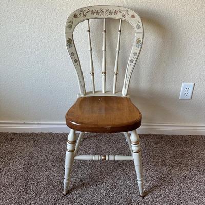 BEAUTIFUL ETHAN ALLEN STENCILED ACCENT CHAIR