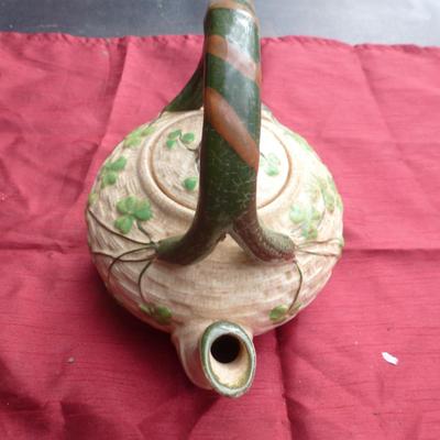 Japanese Porcelain Irish Shamrock Design Tea Pot