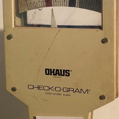 Vintage Ohaus Check O Gram Scales