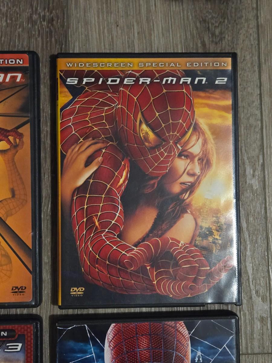  4 Spider Man DVDs EstateSales