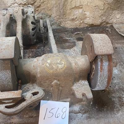 Vintage Bench Grinder