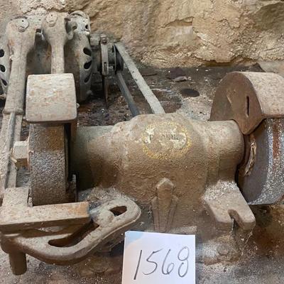 Vintage Bench Grinder
