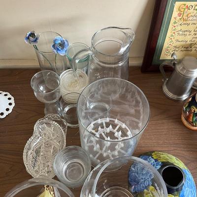 G345 Glass Decorative Vase Lot