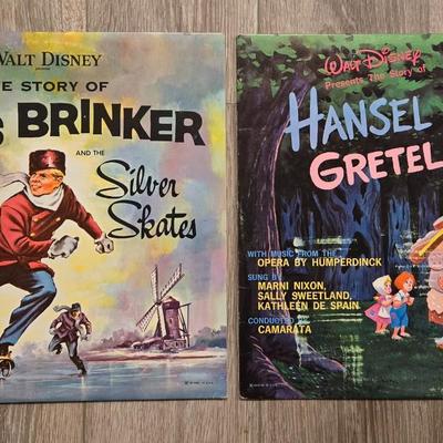 Walt Disney Albums - Hansel & Gretel and Hans Brinker