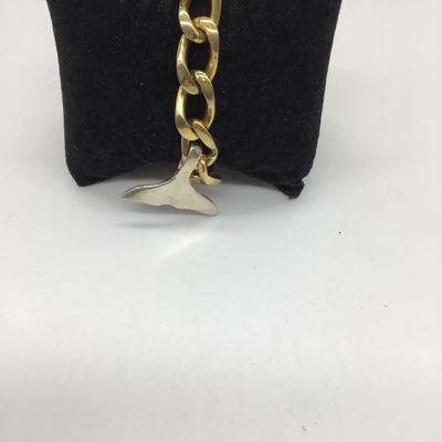 Whale tail monet bracelet