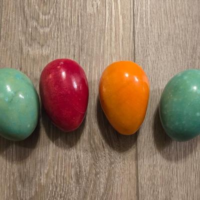 Colorful Marble Eggs