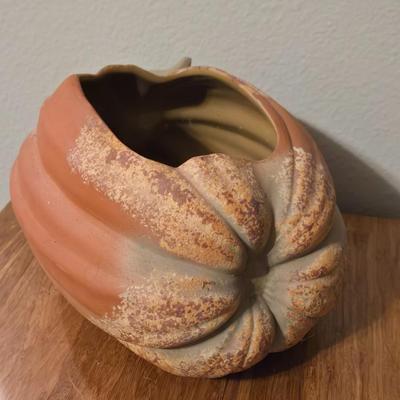 Ceramic Pumpkin Bowl