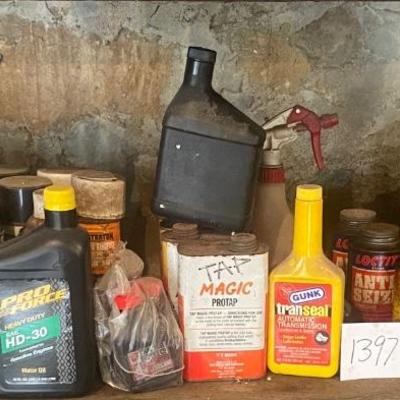 Bottom Shelf in Garage