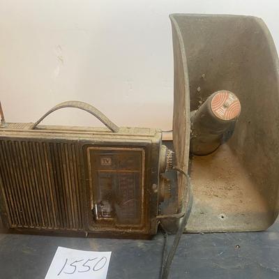 Vintage Speaker Hook to Radio