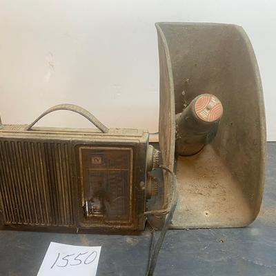 Vintage Speaker Hook to Radio