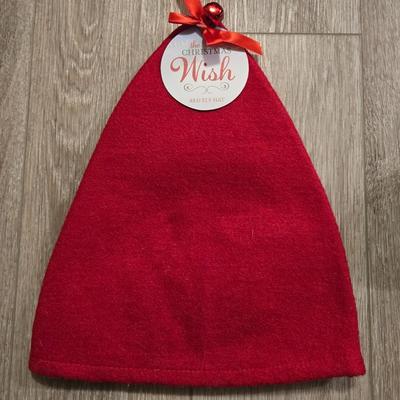 New Hallmark "Wish" Elf Hat and North Pole Bell