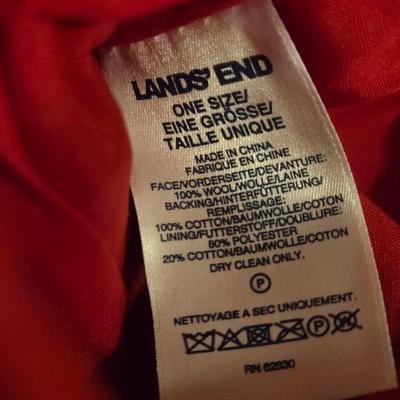 Lands End "Dad" Stocking and Plaid Stocking