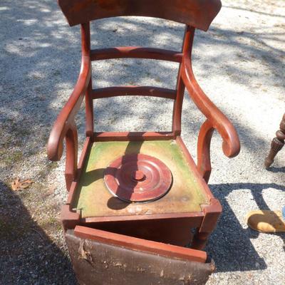 Victorian 'Potty' Chair