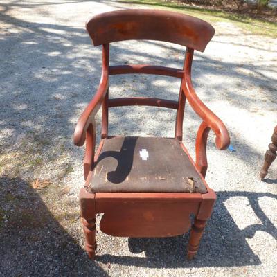 Victorian 'Potty' Chair