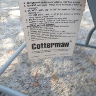 Cotterman Warehouse Platform Ladder