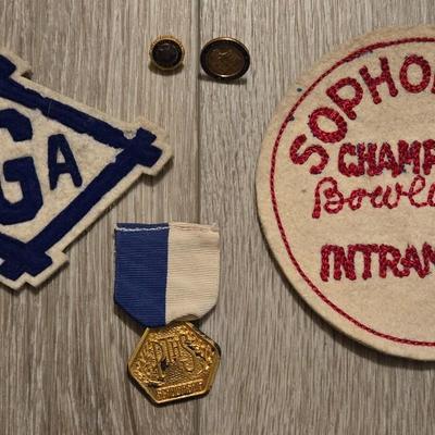 Vintage Patches, Medal and Pins