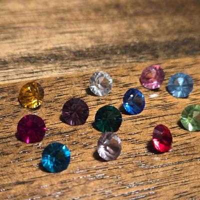 5mm Multicolored Gemstones #1