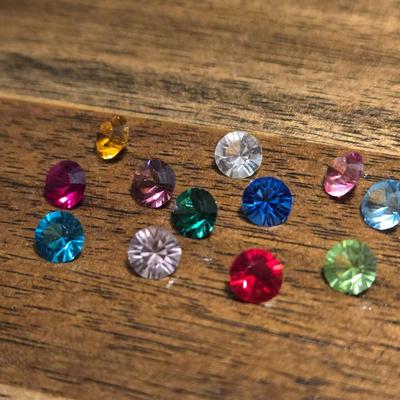 5mm Multicolored Gemstones #1