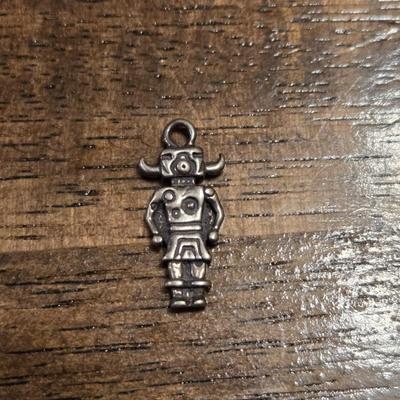 Sterling Silver Kachina Pendant