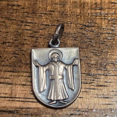 Silver Religious Pendant