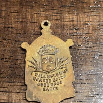 Vintage Saint Teresa Pendant