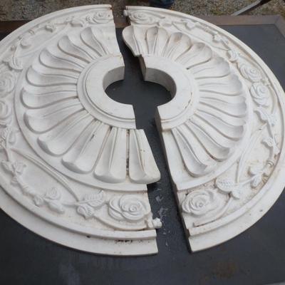 Split Ceiling Medallion Cover Plate