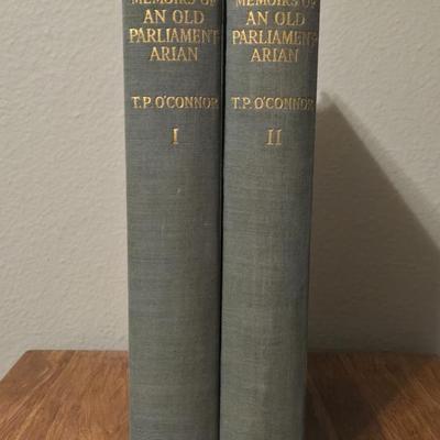 Antique Books 'Memoirs of an Old Parliament' Vol. 1 & 2