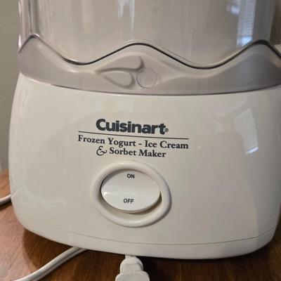 Cuisinart Ice Cream, Sorbet, and Frozen Yogurt Maker