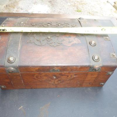 Victorian Wooden Storage Box