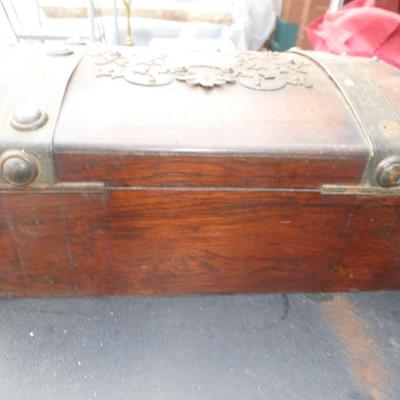 Victorian Wooden Storage Box