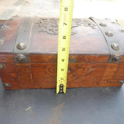 Victorian Wooden Storage Box