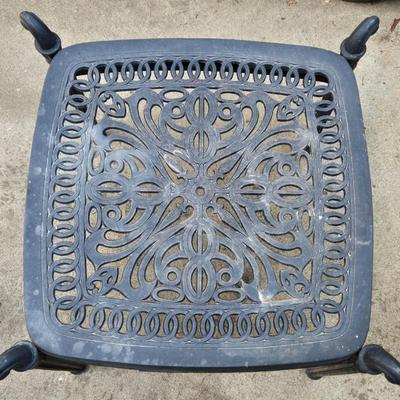 Meadow Craft Outdoor Heavy Metal Side Table