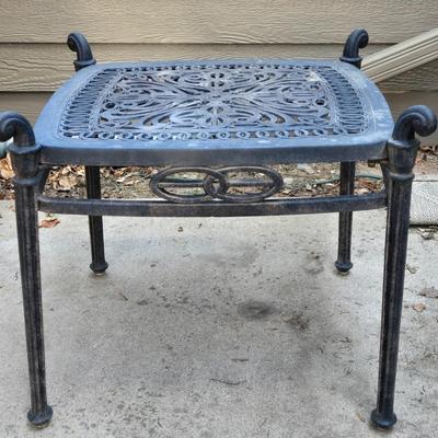 Meadow Craft Outdoor Heavy Metal Side Table