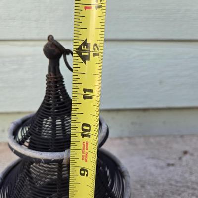 Outdoor Metal Candle Holder