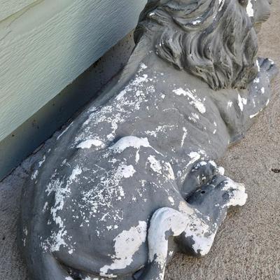 Resin Resting Lion